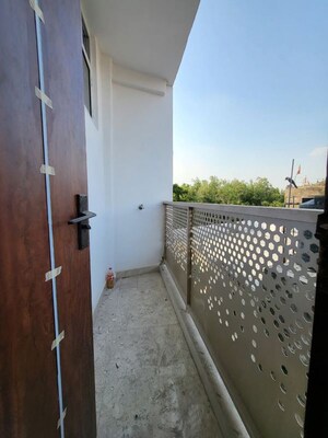 Balcony in 2 BHK Builder Floor at Panchsheel Vihar – for Rent