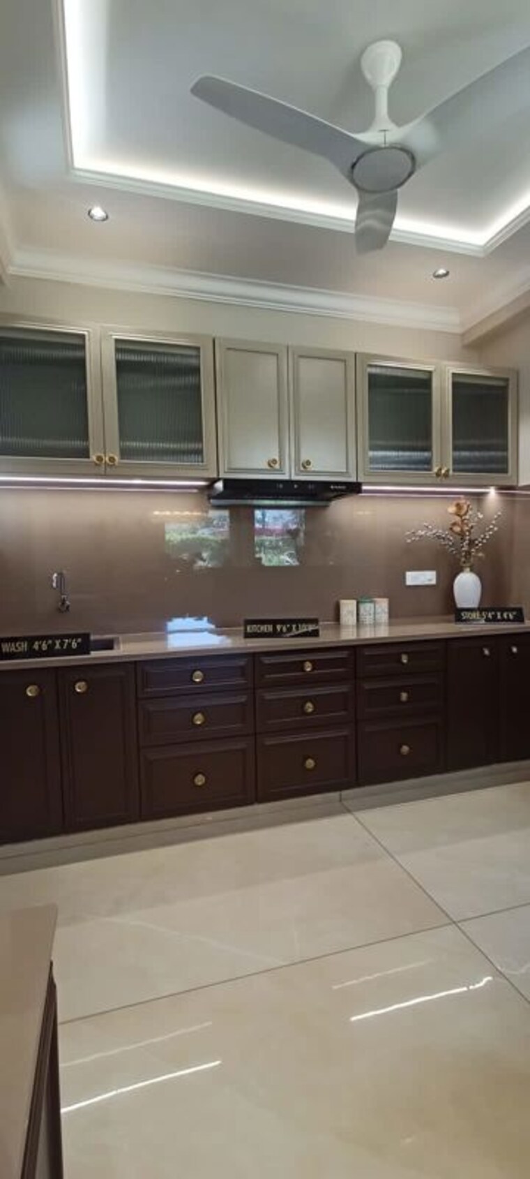 Kitchen/pantry, courtyard-palladium 3 Bedroom 1223 Sq.Ft. Apartment In Bhayli Vadodara 10439163