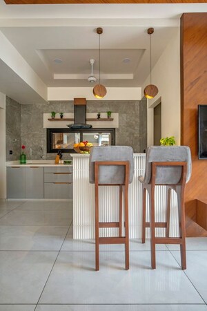 Kitchen in 3 BHK Apartment at The Palace Green Life, New Alkapuri – for Sale