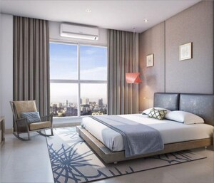 Bedroom in 4 BHK Apartment at Kala Nagar – for Sale