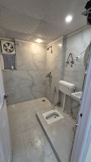 Bathroom in 3 BHK Apartment at Migsun Twiinz, Eta Ii Greater Noida – for Rent