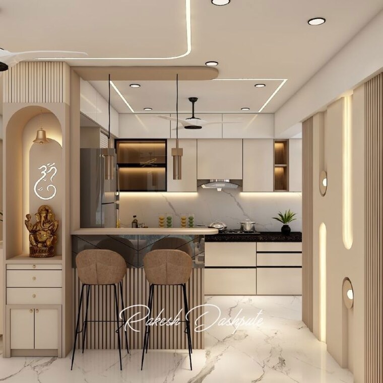 Kitchen, vasant vihar 4 Bedroom 500 Sq.Yd. Builder Floor In Vasant Vihar Delhi 10480916
