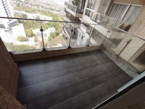 Balcony in 4 BHK Apartment at L&T Crescent Bay T2, Parel – for Sale