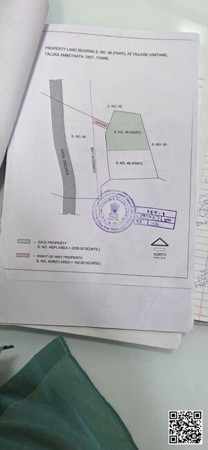  Industrial Plot – Map Location View at Kharghar - for Sale
