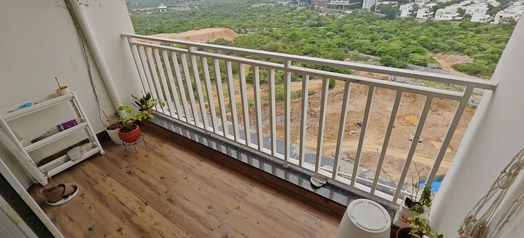 Balcony, pacifica-hillcrest-phase-1  1386 Sq.Ft. Apartment In Gachibowli Hyderabad 10480914