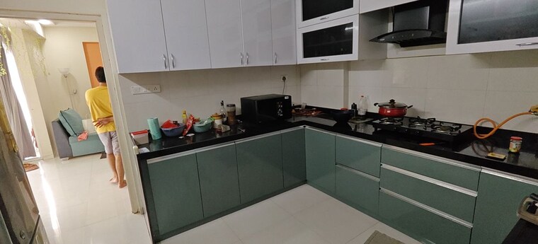 Kitchen, pacifica-hillcrest-phase-1  1386 Sq.Ft. Apartment In Gachibowli Hyderabad 10480914