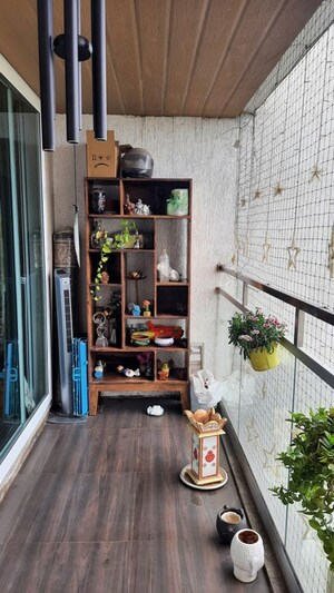 Building Lobby in 3.5 BHK Apartment at Akshar Shreeji Heights, Seawoods – for Rent