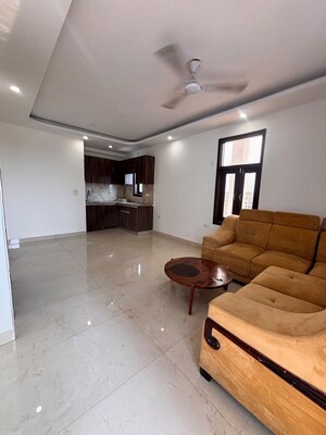 Living Room in 1 BHK Builder Floor at Freedom Fighters Enclave – for Rent