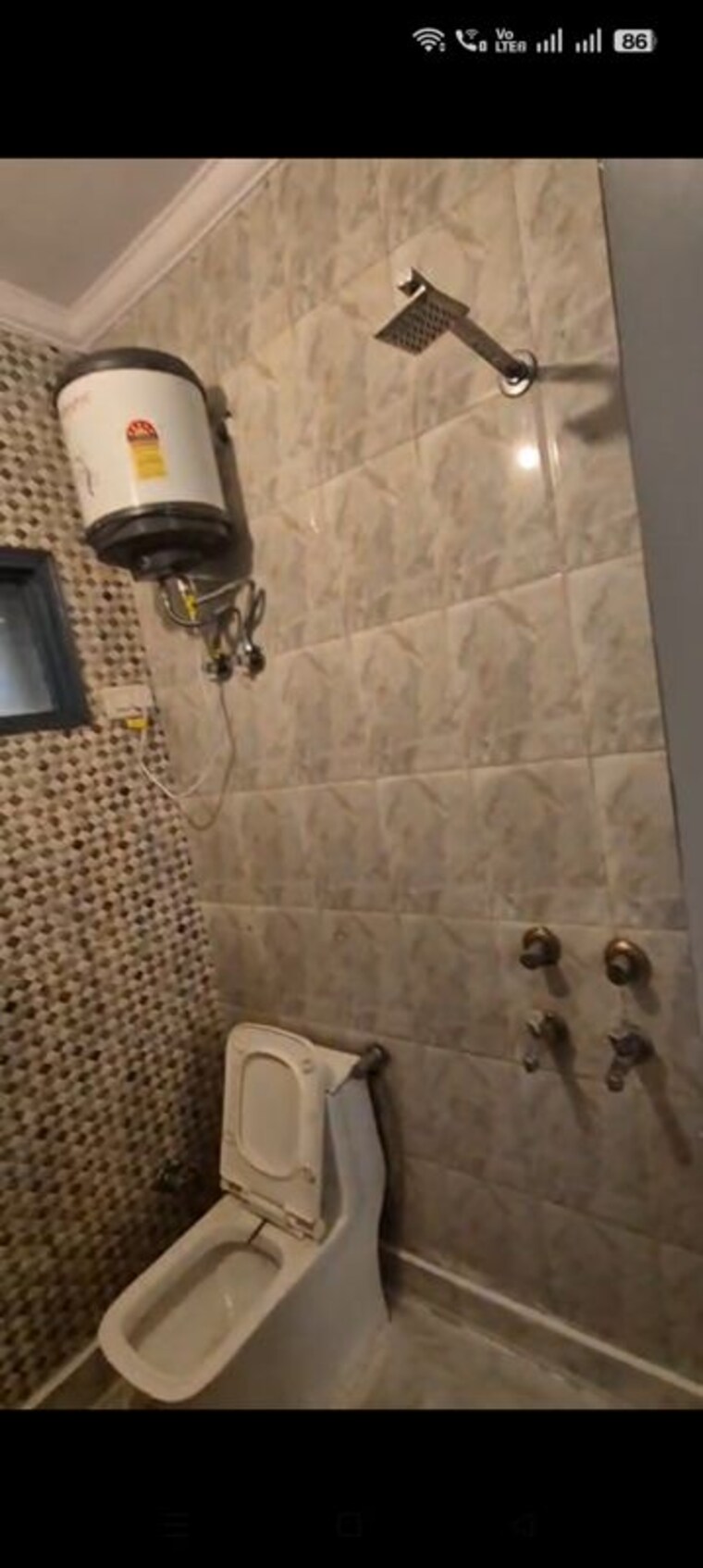 Bathroom, kalkaji 1 Bedroom 580 Sq.Ft. Builder Floor In Kalkaji Delhi 10480926