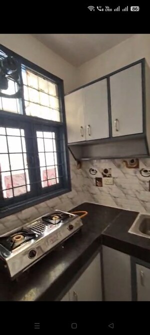 Kitchen in 1 BHK Builder Floor at Kalkaji – for Rent