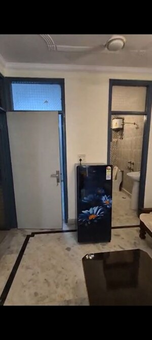 Bathroom in 1 BHK Builder Floor at Kalkaji – for Rent