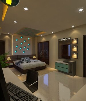 Living Room in 4 BHK Builder Floor at Vasant Vihar – for Rent