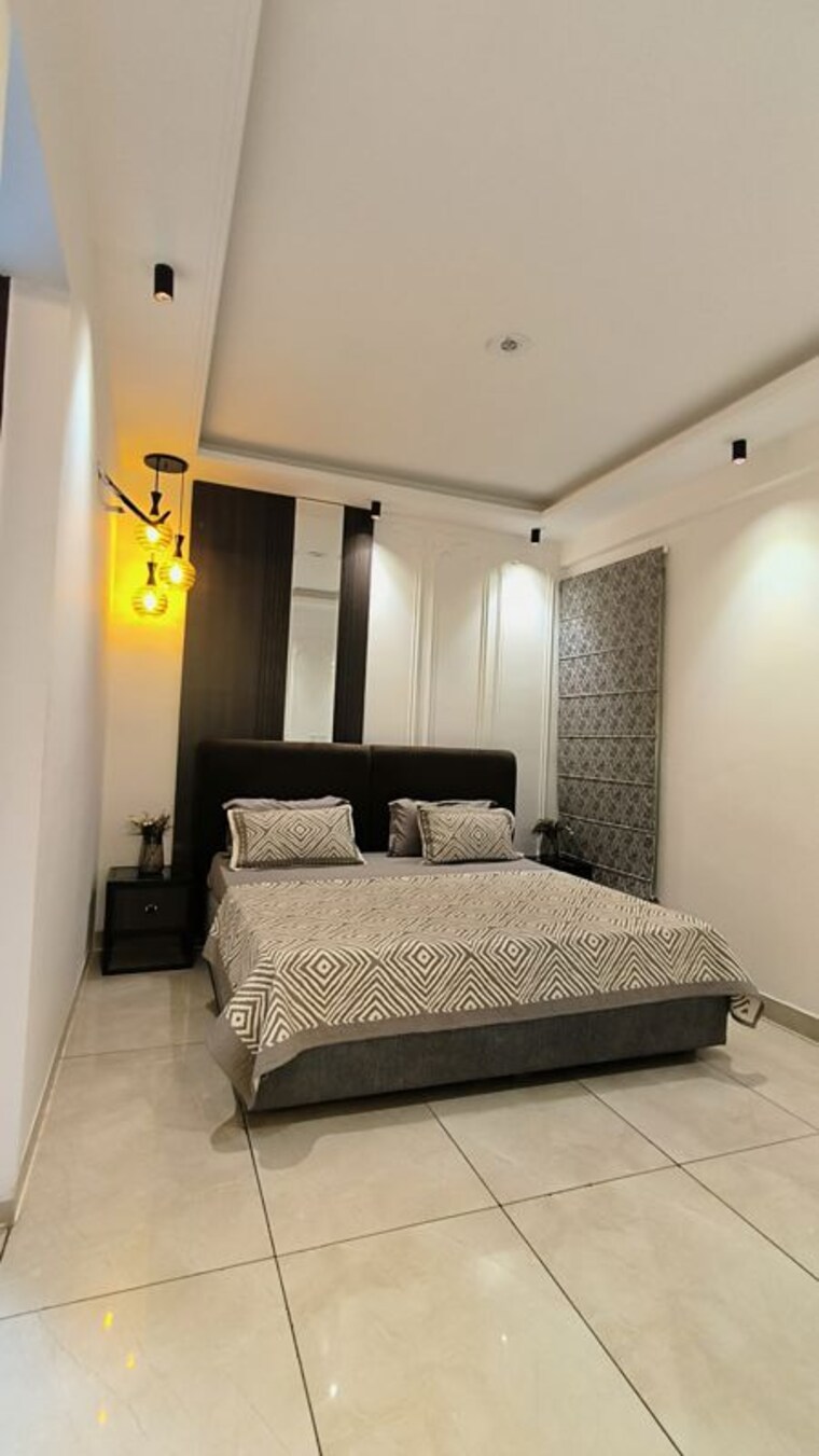 Bedroom, motia-harmony-greens 3 Bedroom 1800 Sq.Ft. Apartment In Kishanpura Zirakpur 10480979