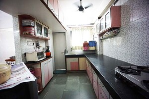 Kitchen in 2 BHK Apartment at Satellite – for Sale