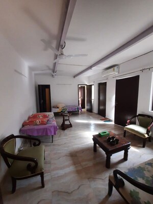 Living Room in 1 BHK Builder Floor at Saket – for Rent