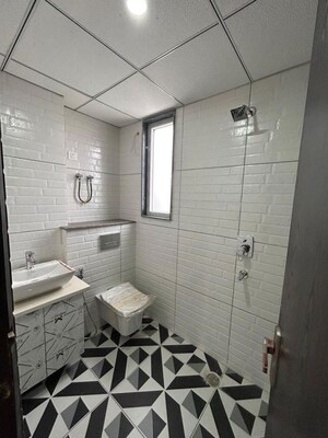Bathroom in 4 BHK Apartment at M3M Woodshire, Sector 107 – for Rent