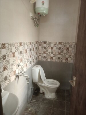 Bathroom in 2 BHK Apartment at Vasant Kunj – for Rent
