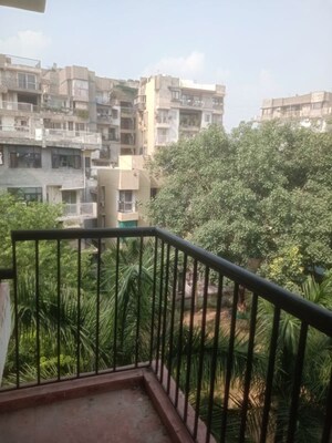 Balcony in 2 BHK Apartment at Vasant Kunj – for Rent