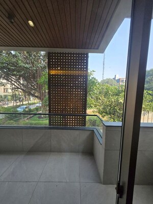 Balcony in 4 BHK Builder Floor at Unitech Deerwood Chase, Nirvana Country – for Sale