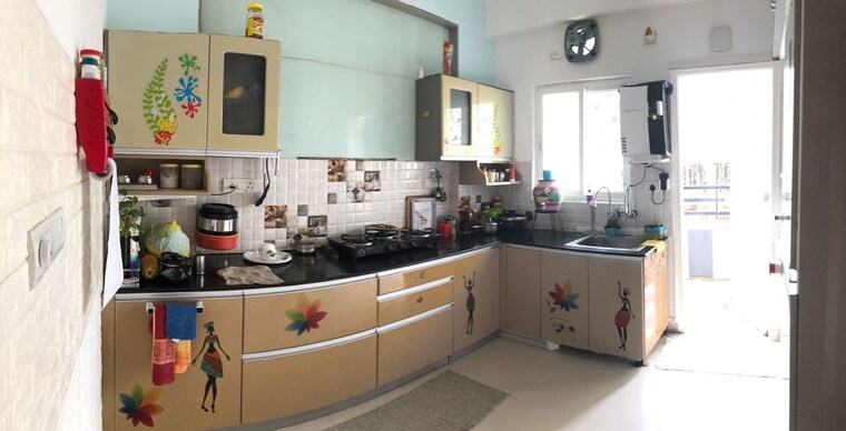 Kitchen, serilingampally 2 Bedroom 1100 Sq.Ft. Apartment In Serilingampally Hyderabad 10481046