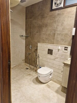 Bathroom in 3 BHK Builder Floor at South City 1 – for Rent