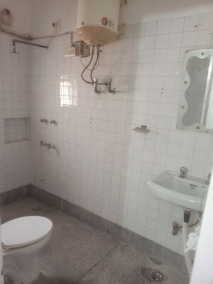 Bathroom in 2 BHK Apartment at Vasant Kunj – for Rent