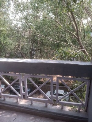 Balcony in 2 BHK Apartment at Vasant Kunj – for Rent