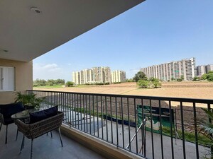 Balcony in 3 BHK Apartment at Krishna Atlantis Grand, Nabha – for Sale