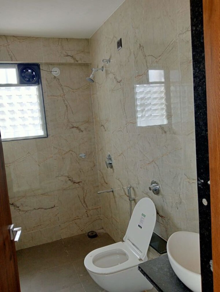 Bathroom, unique-k-ville 3 Bedroom 1300 Sq.Ft. Apartment In Ravet Pune 10481066