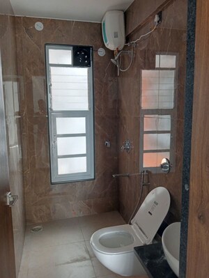 Bathroom in 3 BHK Apartment at Unique K Ville, Ravet – for Rent