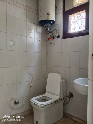 Bathroom in 2 BHK Builder Floor at Panchsheel Vihar – for Sale