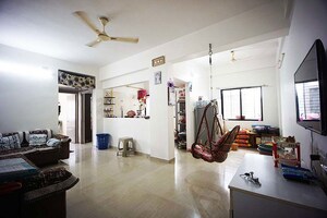 Living Room in 2 BHK Apartment at New Ranip – for Sale