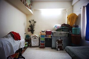 Living Room in 2 BHK Apartment at New Ranip – for Sale