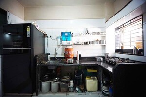 Kitchen in 2 BHK Apartment at Thakkarbapa Nagar – for Sale