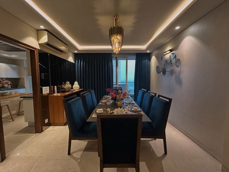 Living Room, m3m-woodshire 3 Bedroom 2361 Sq.Ft. Apartment In Sector 107 Gurgaon 10481124