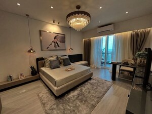 Living Room in 3 BHK Apartment at M3M Woodshire, Sector 107 – for Sale