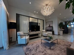 Living Room in 3 BHK Apartment at M3M Woodshire, Sector 107 – for Sale