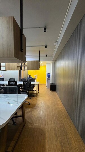 Kitchen in  Office Space at Shyamal – for Rent
