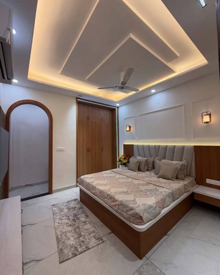 Bedroom, vasant vihar 4 Bedroom 400 Sq.Yd. Builder Floor In Vasant Vihar Delhi 10481137
