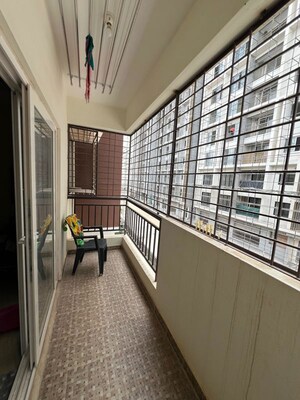 Balcony in 2 BHK Apartment at Sri Balaji Signature, Geddalahalli – for Rent
