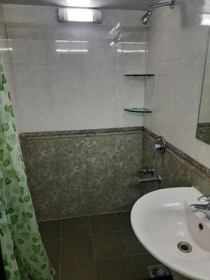 Bathroom in 2 BHK Apartment at Sandesh Nagar – for Rent