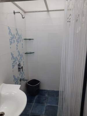 Bathroom in 2 BHK Apartment at Sandesh Nagar – for Rent