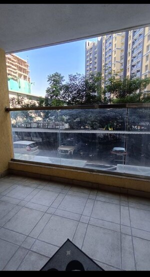Balcony in 2 BHK Apartment at Kohinoor Zen Estate, Kharadi – for Rent