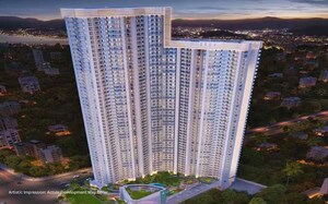 3 BHK Apartment – Exterior View View at Damji Shamji Mahavir Spring Tulip Phase 1, Pokhran Road No Two - for Sale