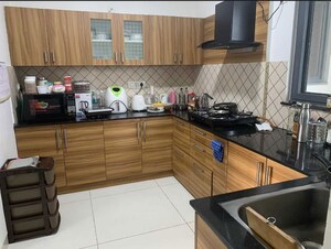 Kitchen in 3 BHK Apartment at SNN Raj Etternia, Haralur Road – for Rent