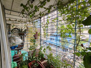 Balcony in 2 BHK Apartment at Aditi CHS Andheri, Andheri East – for Sale