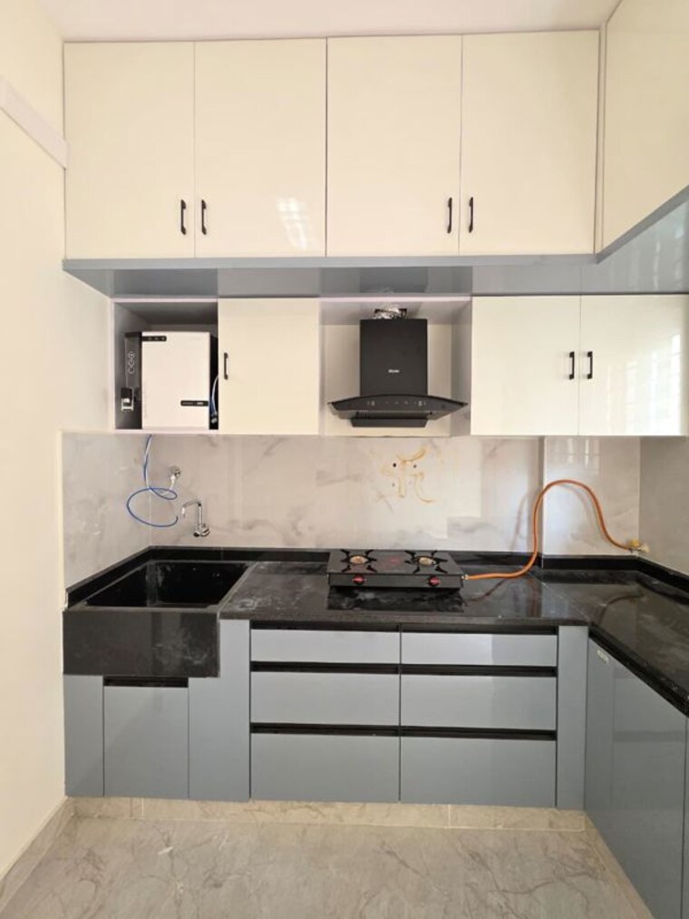 Kitchen, hsr layout sector 3 2 Bedroom 1000 Sq.Ft. Builder Floor In Hsr Layout Sector 3 Bangalore 10481222