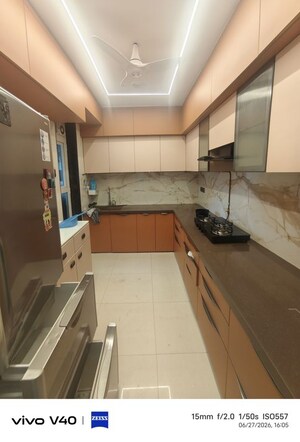 Kitchen in 3 BHK Apartment at L & T Seawoods Residences Phase 1 Part A, Seawoods – for Rent