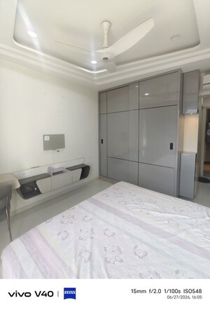 Bedroom in 3 BHK Apartment at L & T Seawoods Residences Phase 1 Part A, Seawoods – for Rent