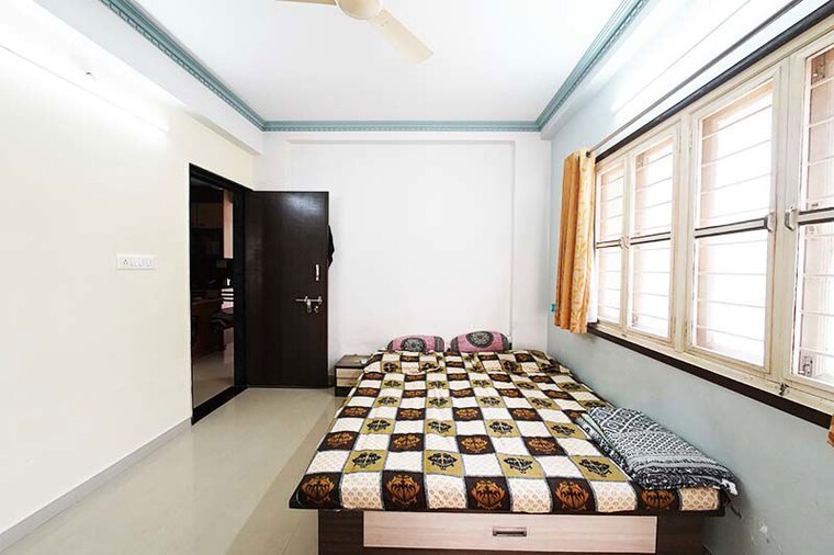 Bedroom, new ranip 3 Bedroom 118 Sq.Yd. Apartment In New Ranip Ahmedabad 10481209